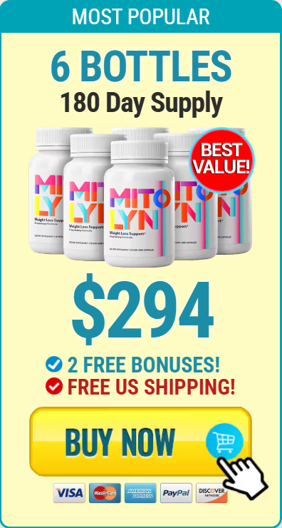 6 Bottles Mitolyn - $294